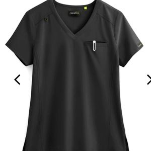 Planet koi scrub chest pocket top